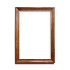 Handcrafted Vintage Brown Wooden Photo Frame, 12x18-inch Display for Artworks, Pictures, Photos, Wall Frame for Home, and Office Décor - A3 Size Display