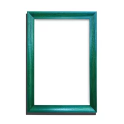 Handcrafted Vintage Blue Color Wooden Photo Frame, 12x18-inch Display Size for Artworks, Pictures, Photos, Frame for Wall, Home, and Office Décor, A3 Size Display