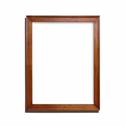 Handmade Vintage Walnut Wooden Photo Frame,18 x 24-inch Display for Showcasing Artworks, Pictures, and Photos - Perfect for Wall, Home and Office Décor, A2 Size Display